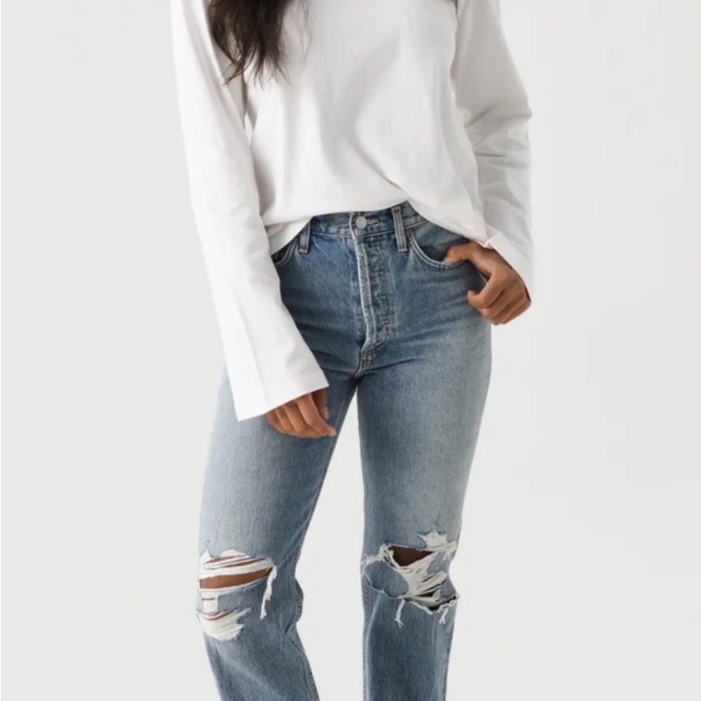 AGOLDE
Women's 90s Pinch Waist High Rise Straight Jean